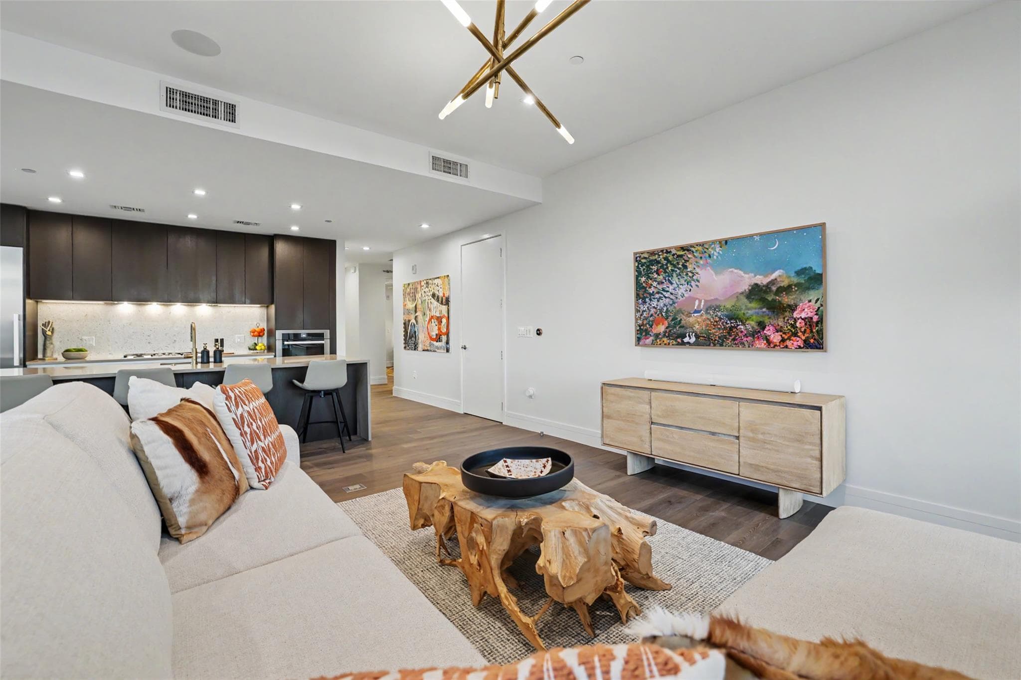 Experience modern living with an open-concept gre