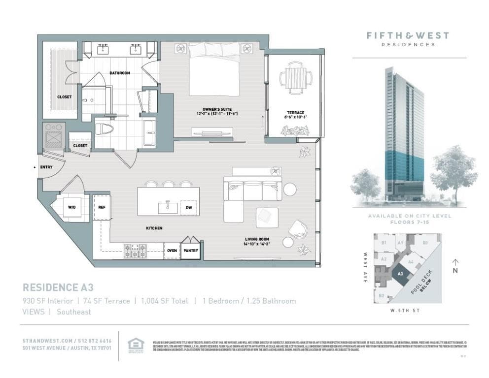 Fifth & West residence 703, photo 22